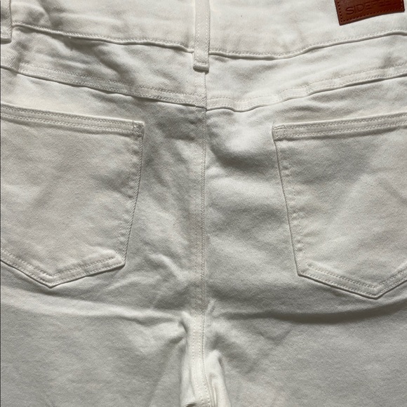 Sidefeel White high-waisted wide-leg jeans - Picture 5 of 6